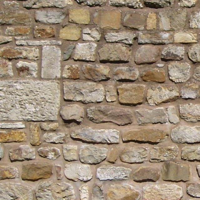 Stone wall, photographed by eiffel